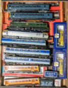 A quntity of 'OO' gauge Locomotives and Rolling Stock. By Lima, Tri-ang, Hornby etc. Including Co-Co