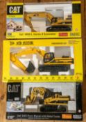2 Cat 1:50 scale Construction Vehicles. Cat 365B L Series 11 Excavator, Cat 365C Front Shovel with