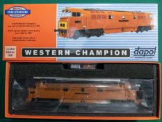 Dapol OO Railways Class 52 Co-Co diesel locomotive, "Western Champion", RN D1015, in BR golden ochre