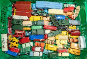 Quantity of mainly play worn Matchbox Moko and regular wheels and Models of yesteryear. To include