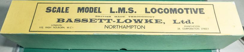 Bassett-Lowke scale model L.M.S. Locomotive. This is for an empty box only (No locomotive). It is in