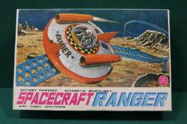 Spacecraft Ranger with Magic orbit-track toy made in Japan By Alps from 1960s.Battery powered,