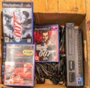 24 games + Sony PlayStation 2 Console complete with 2 controllers and cables. Games include, 007