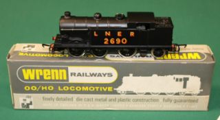 A Wrenn Railways LNER class N2 0-6-2 tank locomotive (W2217/A) RN 2690 in unlined black livery