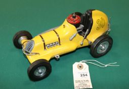 Thimble Drome Champion 15 tether Racer by Nylint 1998. Finished in yellow with No. 30 to rear.