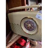 A vintage Bush radio.