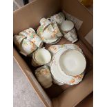 A box of Radfords Malvern tea wares - appx 39 pieces