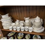 Royal Albert Brigadoon china dinner and tea ware approx. 70 pieces