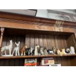 12 animal figures by Poole, Royal Worcester etc