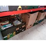9 boxes of books including 3 on military aircraft.