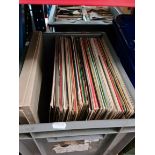 A box of records including early 78s, classical, musicals, opera & others.