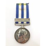 Egypt & Sudan 1882-1889, awarded to private A Williams 1st Royal Sussex Regiment, '1242 P. A.