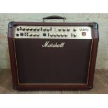 Marshall Acoustic Soloist AS100D guitar amplifier.