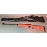 A B.S.A Meteor .22 calibre air rifle, serial no. TG37974, 105cm long (BUYER MUST BE 18 YEARS OLD