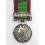 Afghanistan 1878-1880, awarded to private J Topping 59th Foot, '1183. PTE. J. TOPPING. 39TH.