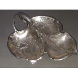 A WMF silver plated dish, length 28cm.