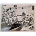 Royal Commonwealth Tour 1953-1954, Outward Journey, an album of original photographs depicting Queen