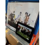 A 20" x 16" mounted 'Aintree Heroes' limited edition print signed by all 3 jockeys together with a