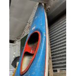 A Kama Canoe approx 4 metres in length