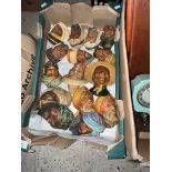 A box of heads, Bosson's, Naturecraft etc.