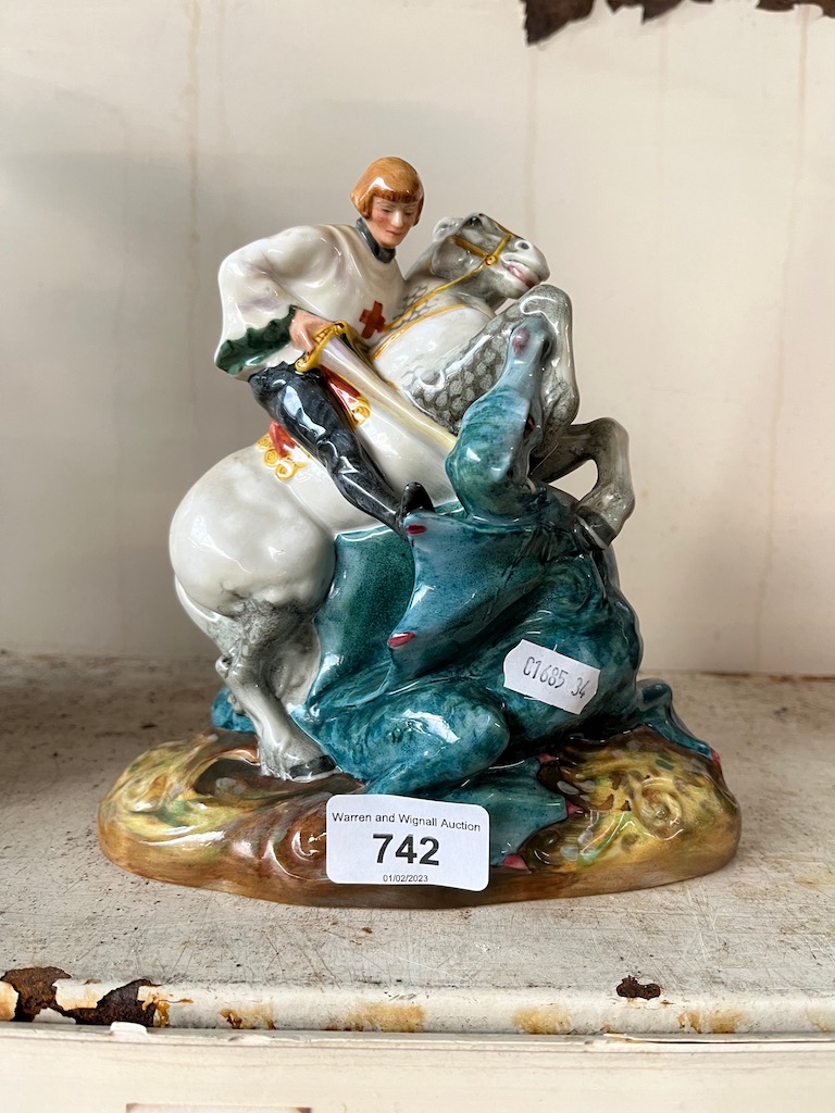 Royal Doulton figurine St George, HN2051