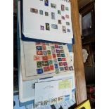 Stamp collection GB and world, German occupation etc.