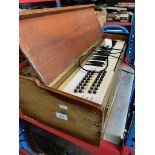 A Vintage j. Busilccchio Electric Air Organ