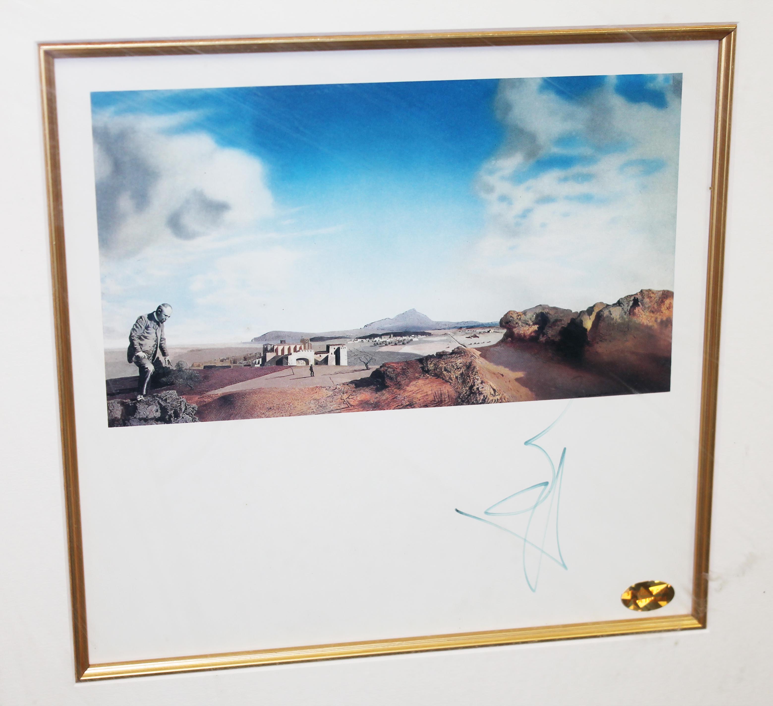 Salvador Dali (1904-1989), "The Pharmacist of Ampurdan Seeking Absolutely Nothing", colour print,