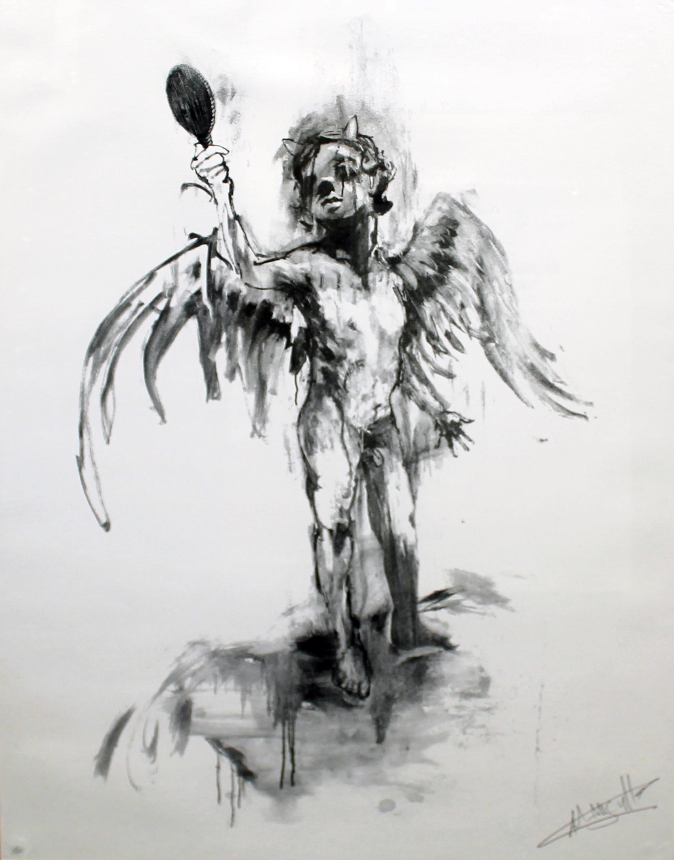 Antony Micallef (b1975), "God I Want To Be Bad", screen print, limited edition no. 267/1000,