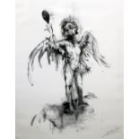 Antony Micallef (b1975), "God I Want To Be Bad", screen print, limited edition no. 267/1000,