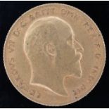 Edward VII 1906 half sovereign.