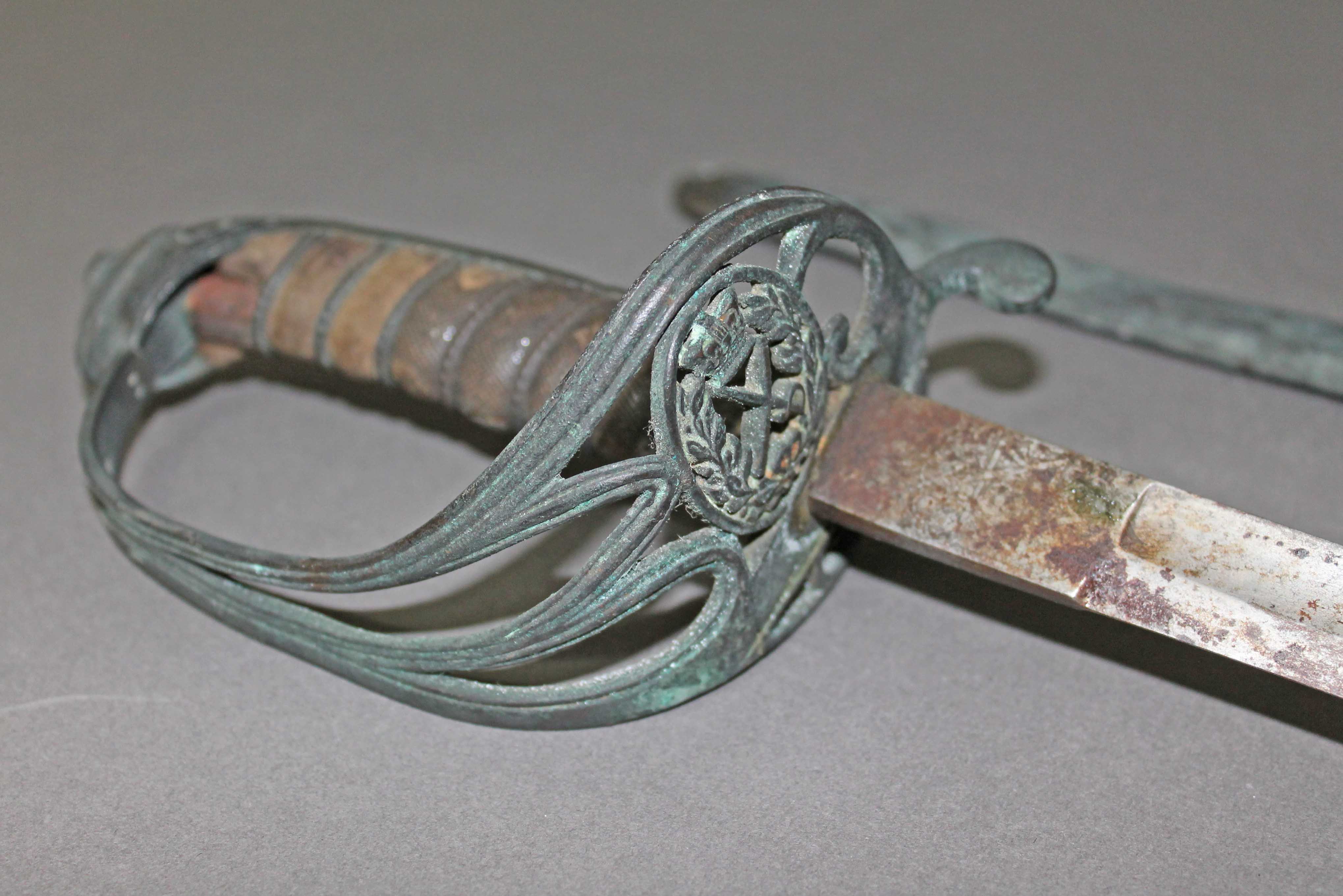 A British 1845 pattern infantry officer's sword by Henry Wilkinson, single fullered etched curved - Image 9 of 13