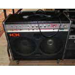 A H&H V-S Musician twin speaker amplifier.