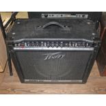 A Peavey Bandit 112 guitar amplifier.