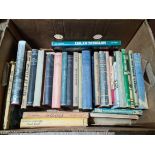 A box of approx. 28 1950's/60's motor racing books & autobiography's etc.