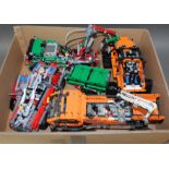 A group of four assorted Lego Technic models including Polar Expedition