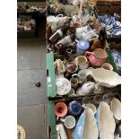 Five boxes of various ceramics mainly