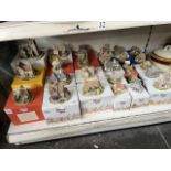 Appx 27 pieces of Lilliput Lane, small, medium and large, all with boxes, including Marigold