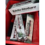 6 Eddie Stobart boxed and sealed trucks + 1 Corgi truck / trailer.
