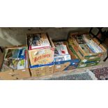 6 boxes of railway related magazines, books and folders to include Railway Magazine, Railway