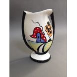 A signed Lorna Bailey vase 'Wulstan Drive' , height 22cm.