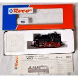 A Roco locomotive HO 43371 DB BR 80 034, mint in box. (Vendors father brought back 2 items each time