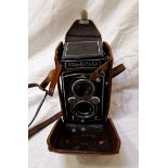 A Franke & Heidecke Rolleiflex Compur-Rapid box camera, DRP 6699591 DRGm.