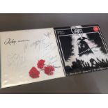 2x autographed rock records: The Quire Boys - A Bit of What You Fancy LP PCS7335 and Quartz - Satans