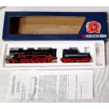A Gutzold locomotive Dampflok BR 52 DR 45100, 52 092, mint in box. (Vendors father brought back 2