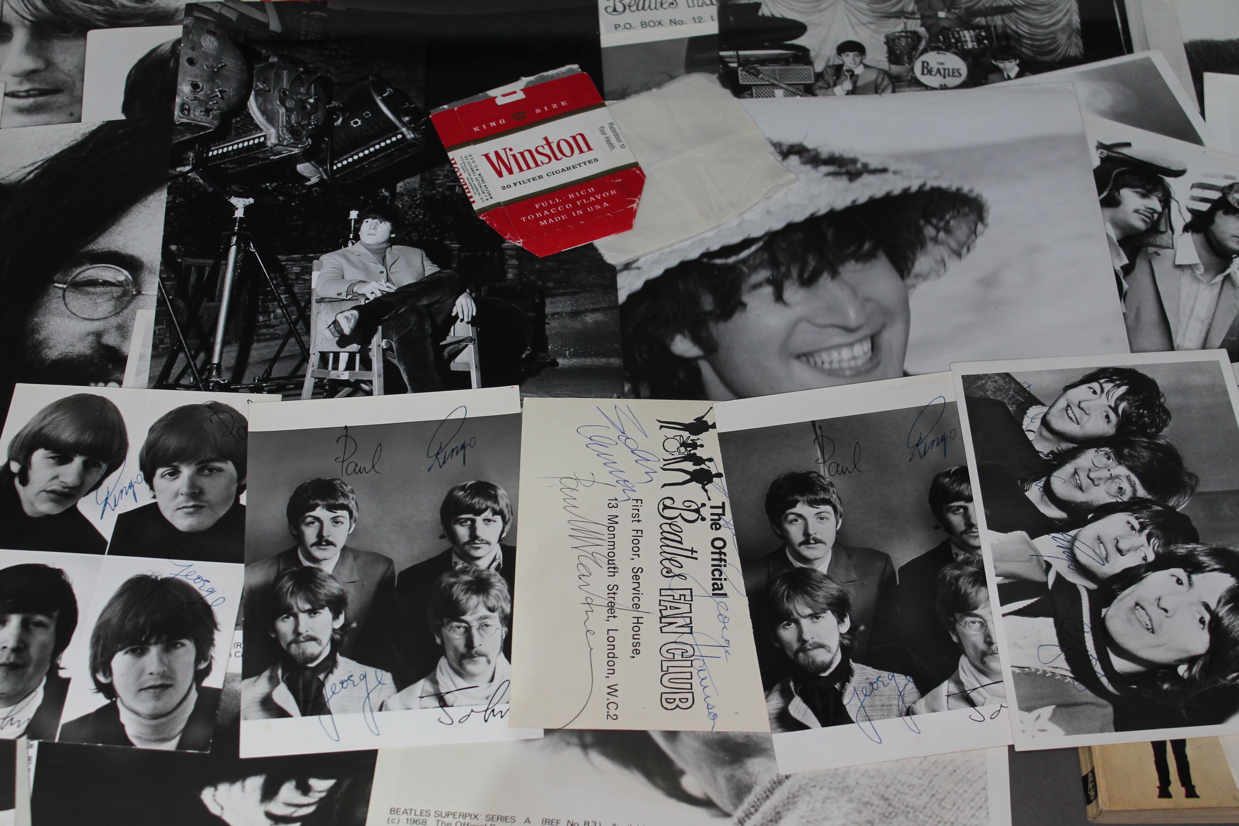 A collection of Beatles memorabilia collected by the current vendor while she was a member - Image 8 of 35