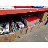 8 boxes of books including gardening, travel, music, reference books etc