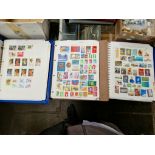 3 well stocked stamp albums