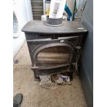 A Stovax Stockton 5 freestanding wood burning stove