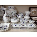Coalport china - 10 items in the Pageant design